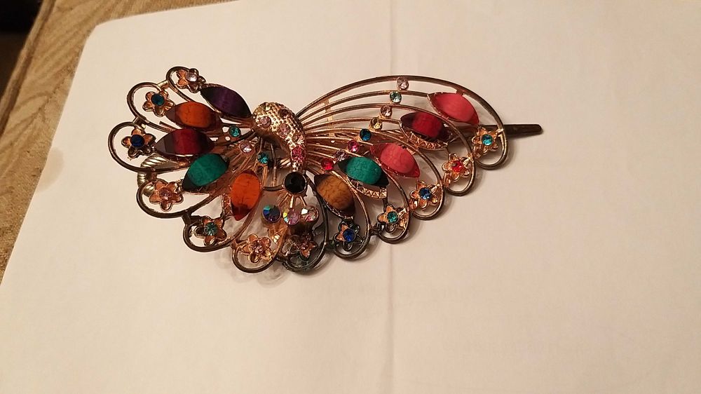 grampo de cabelo como novo