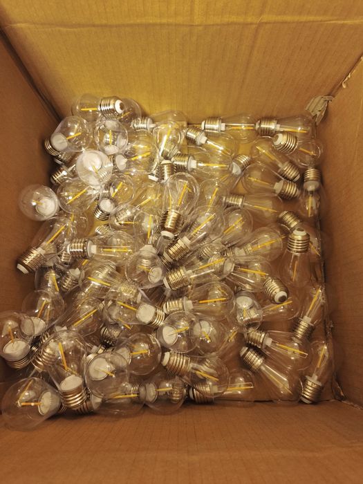 Żarówki do girlandy ogrodowej 30 szt E27 1w wodoodporne