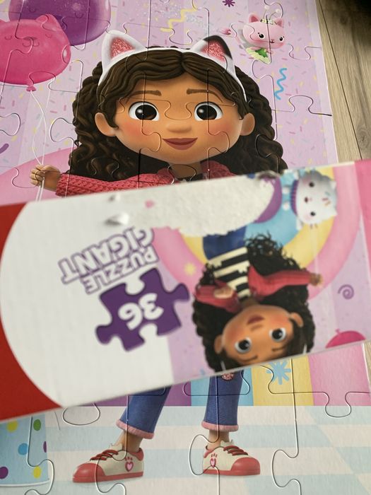 Puzzle gigant 2in1 gabi dollhouse 2+