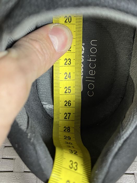 Clarks collection ботинки туфли 42 размер кожаные черные