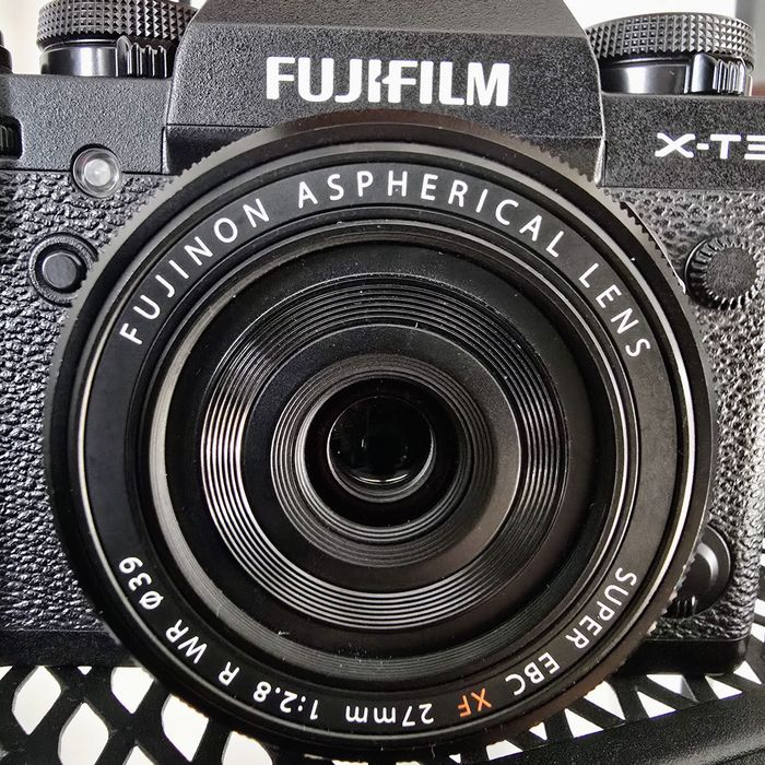 Troco Fujifilm XF 27mm F2.8 WR por XF 23mm F2.8 WR