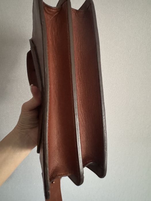 Шкіряна сумка від massimo dutti