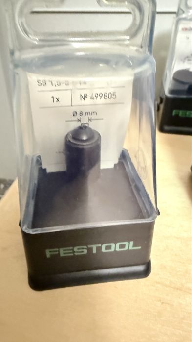 Festool. Frezy do wpustow