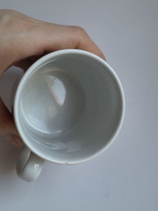 Gwiazdkowy uroczy ceramiczny kubek.