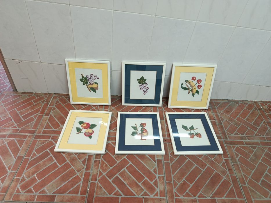Quadros ponto cruz