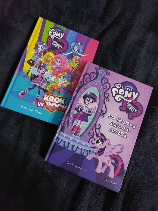 My little pony equestria girls książki