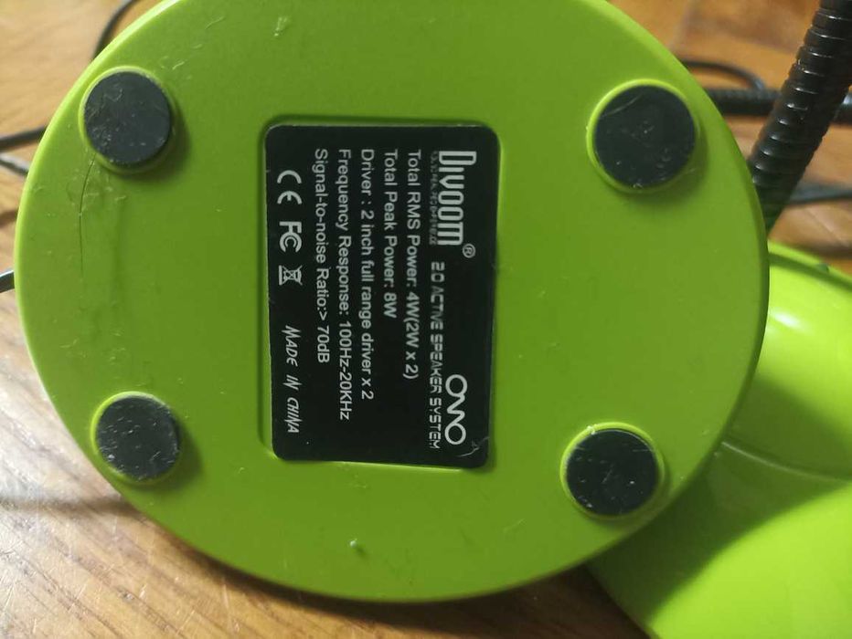 Głośniki do laptopa Divoom, USB + mini jack