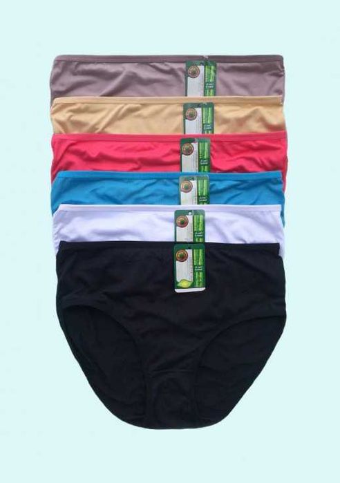 Majtki zestaw 3 pary Damskie Bambusowe rozmiar M/L