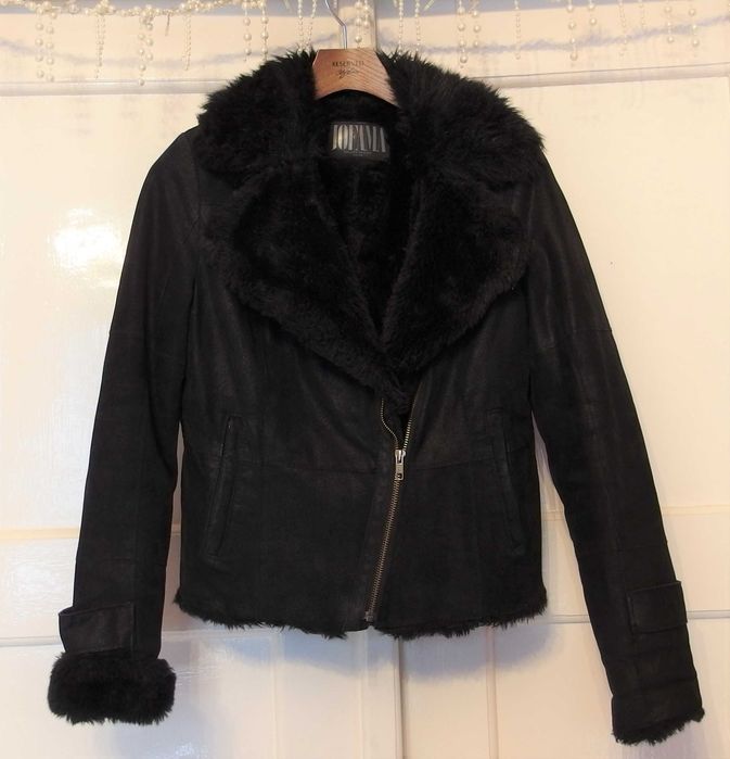 Ramoneska szwedzkiej marki JOFAMA. Sztuczne futro