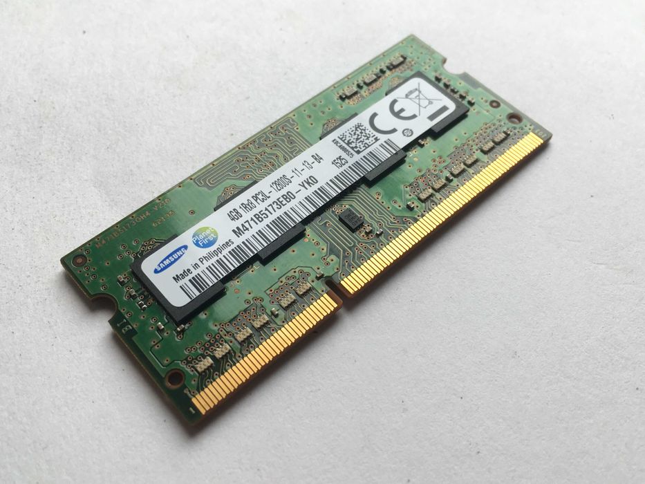 Оперативна пам'ять для ноутбука SAMSUNG SODIMM DDR3L 4GB