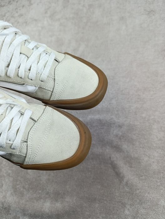 Скейтерские кроссовки весны vans knu skool marshmallow beige