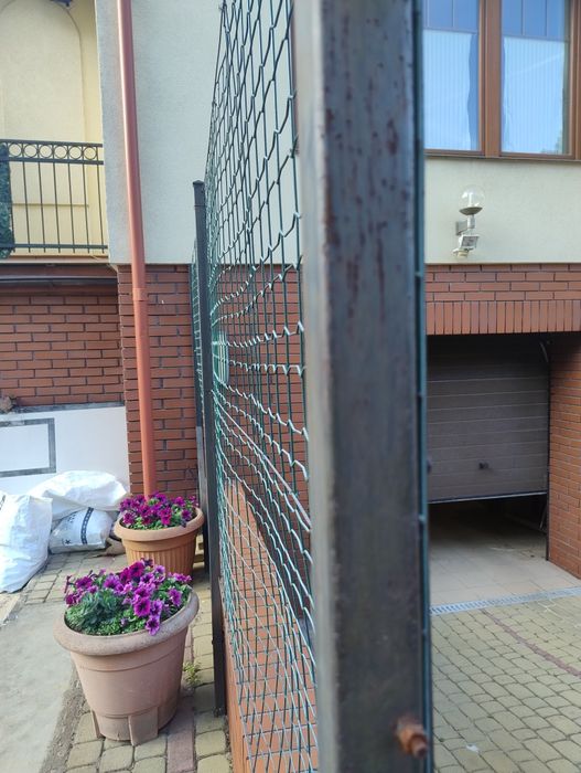 Słupki stalowe, ogrodzenie, profil stalowy
