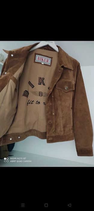 Kurtka skórzana Biker