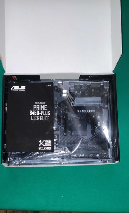 Материнка Asus Prime b450-plus