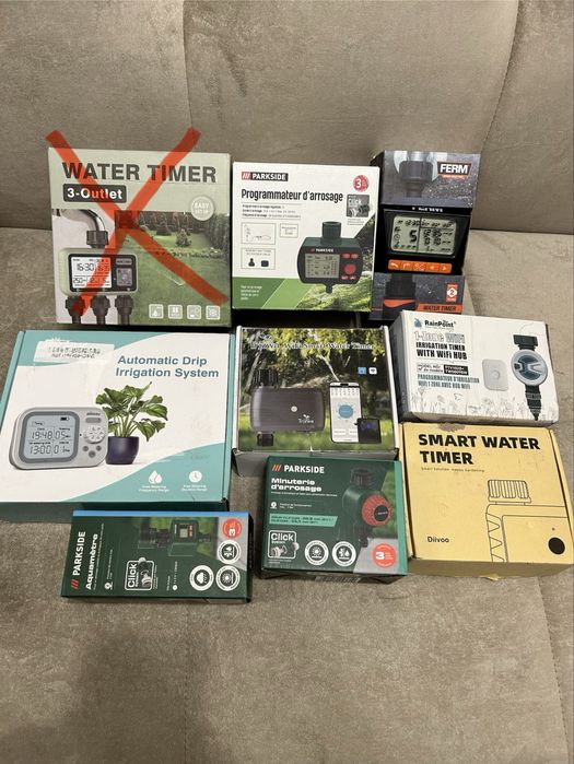 Wi-fi та bluetooth таймери для поливу
