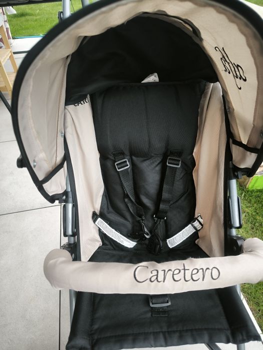 Spacerówka Caretero Alfa beżowa