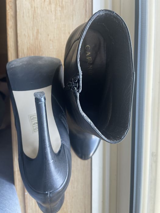 Botins de salto alto Cafe Noir