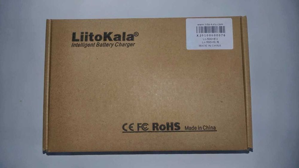 Зарядний пристрій/ПАВЕРБАНК Liitokala Lii-500 Кабель USB 12V