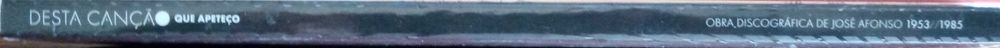 Associação José Afonso	- - -		Desta Canção Que Apeteço	- - - - -	Livro