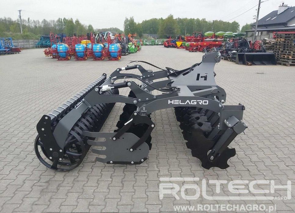 Brona Talerzowa Agregat 2,5m 2,7m 3m  BT BTH Helagro
