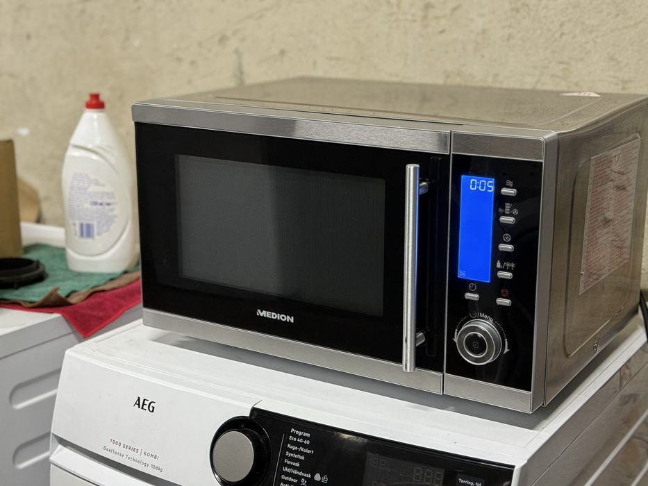 Мікрохвильова піч 4в1 привезена з європи medion