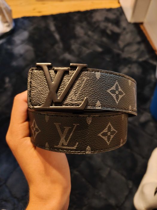 Czarny pasek Louis Vuitton