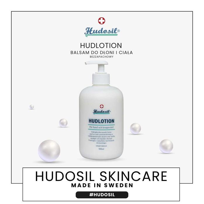 Hud Salva 100ml, Hudlotion Bezzapachowy 500ml, Cremetval 500ml Szwecja