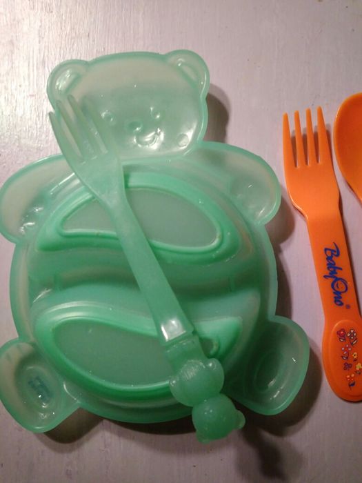Детская посуда пластиковая