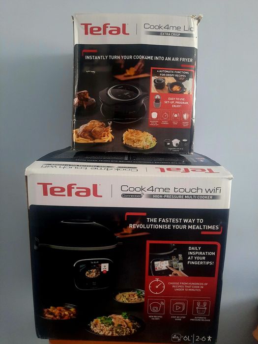 Multicooker Tefal Cook4me touch plus Extra Crisp