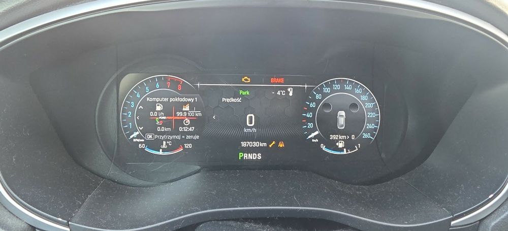 Licznik mondeo mk5 fusion usa