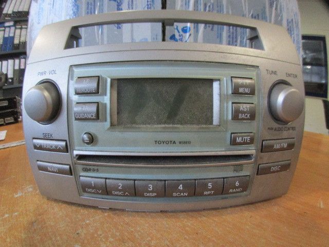 Rádio / auto-rádio TOYOTA Corolla Verso (ZER_, ZZE12_, R1_)