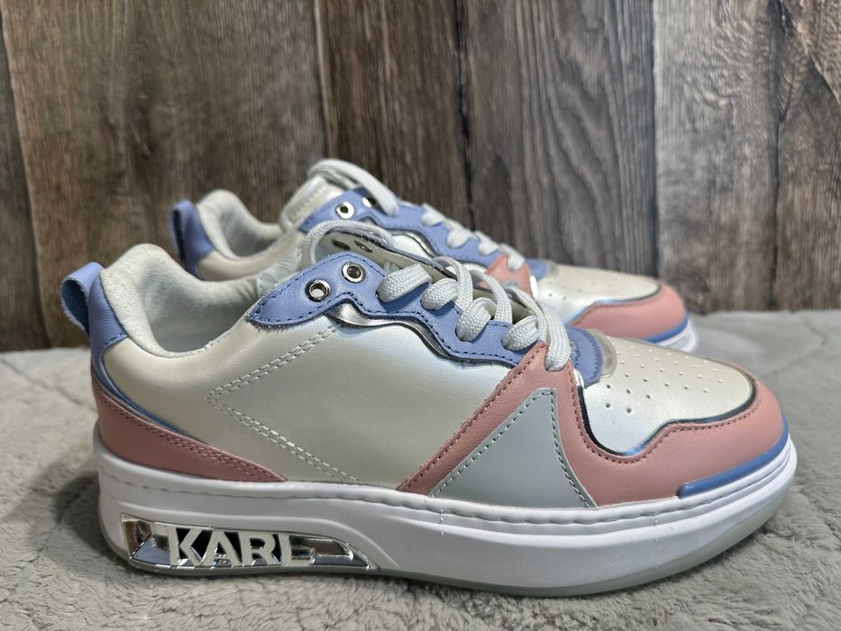 buty damskie trampki skórzane karl lagerfeld elektra 37