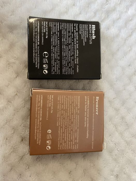 Zestaw róż/bronzer Lord&Berry