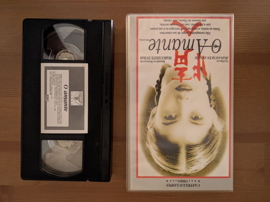 VHS " O Amante " 1992 (Opt. Estado)