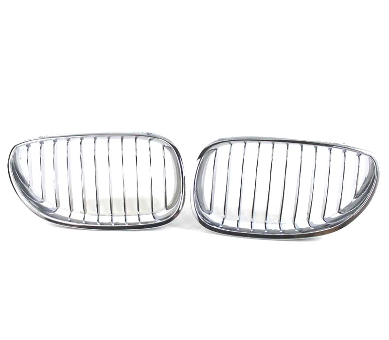 GRELHAS FRONTAIS BMW E60 E61 03-10 CROMADAS