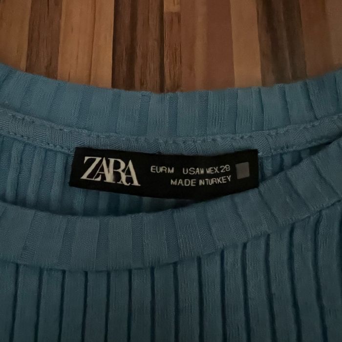 лонгслів  короткий Zara приталений