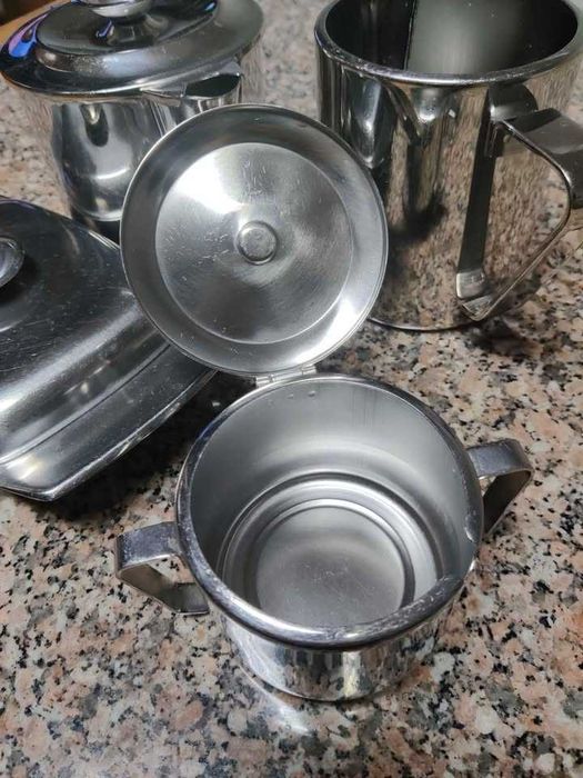 Conjunto de acessórios de cozinha em inox