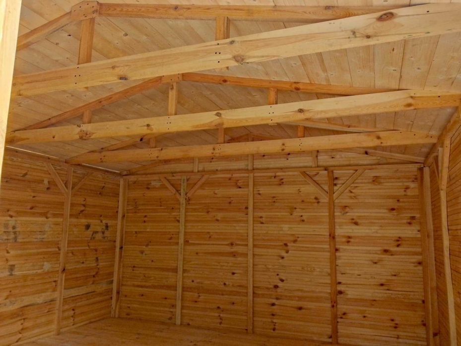 Domek narzędziowy 4x3 z drewutnią 4x.08m *PROMOCJA*