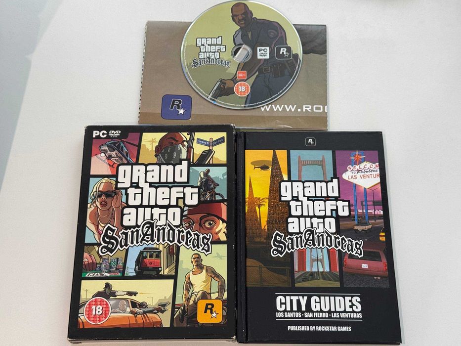 GTA Ліцензійна Grand Theft Auto San Andreas повний комплект