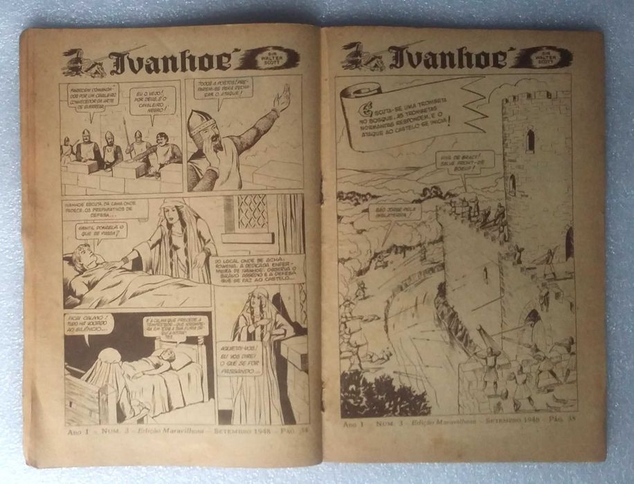 Edição Maravilhosa Nº3 Ebal de 1948