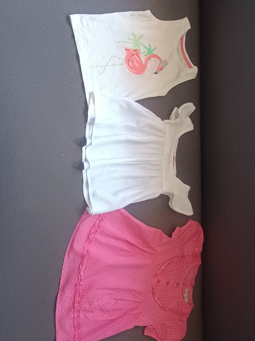 Bluzki bluzeczki dziewczęce letnie 104