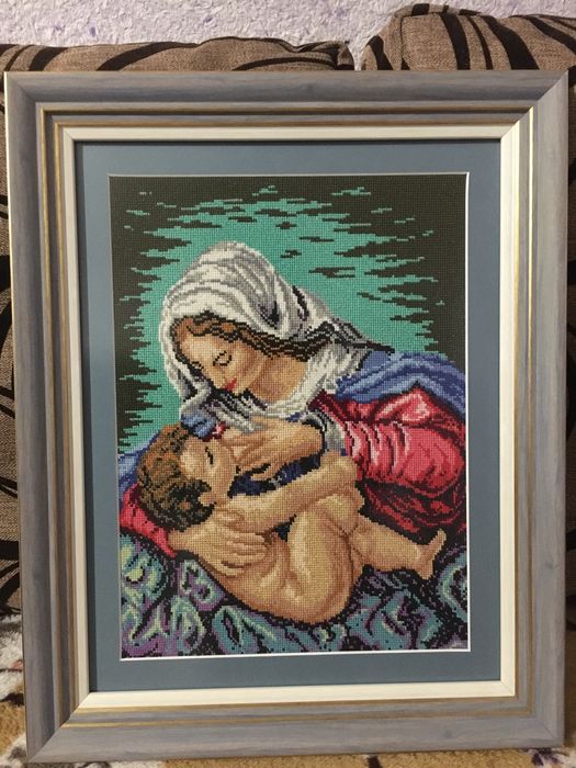 Образ вишитий нитками