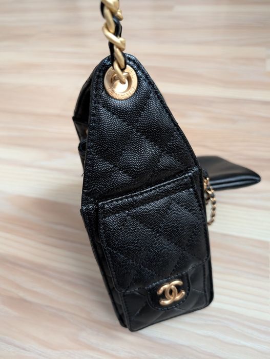 Сумочка Chanel натуральна шкіра довжина 20 см