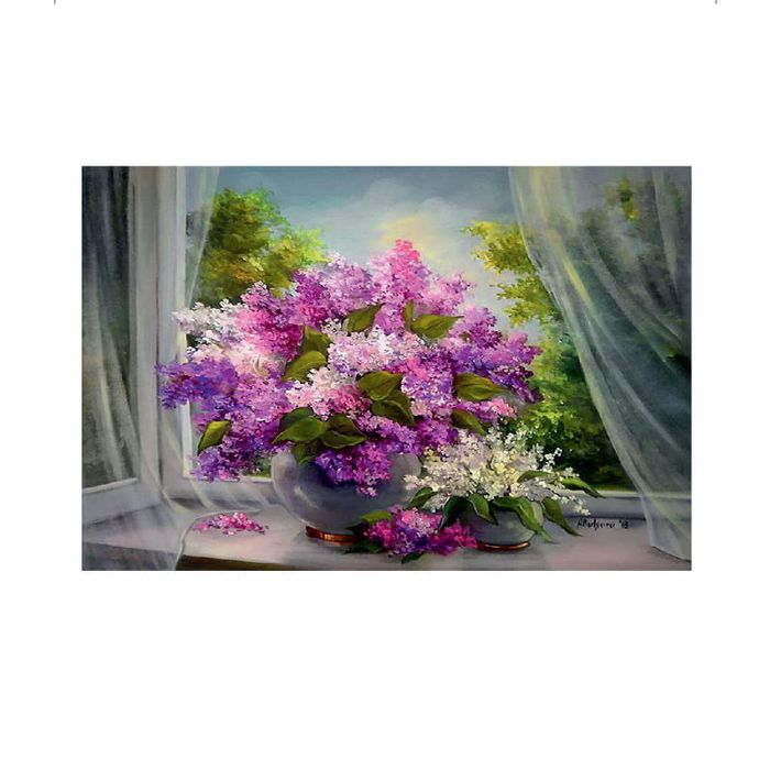 Diamond painting haft diamentowy  - dziki bez (12667)