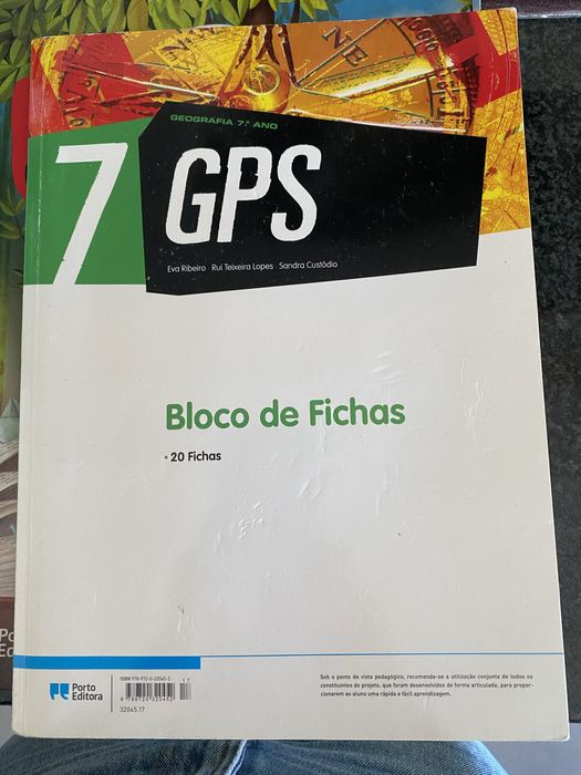 Bloco de Fichas GPS 7