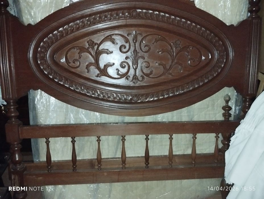 Quarto completo com colchão ortopédico