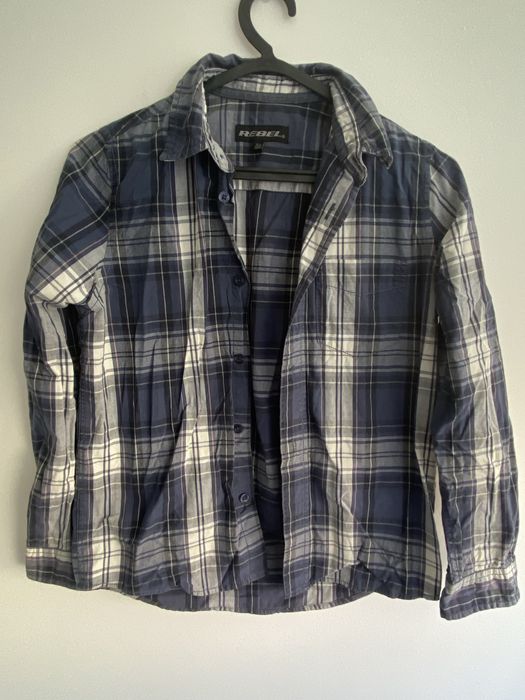 Camisa aos quadrados Rebel – 10/11 anos
