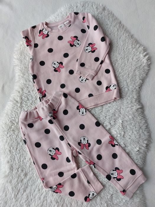 Komplet H&M , Myszka Minnie rozm. 86