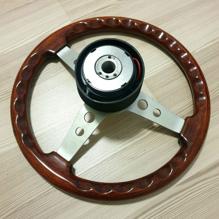 Руль Grant дерево 355 mm_Drift/Drag/Stance