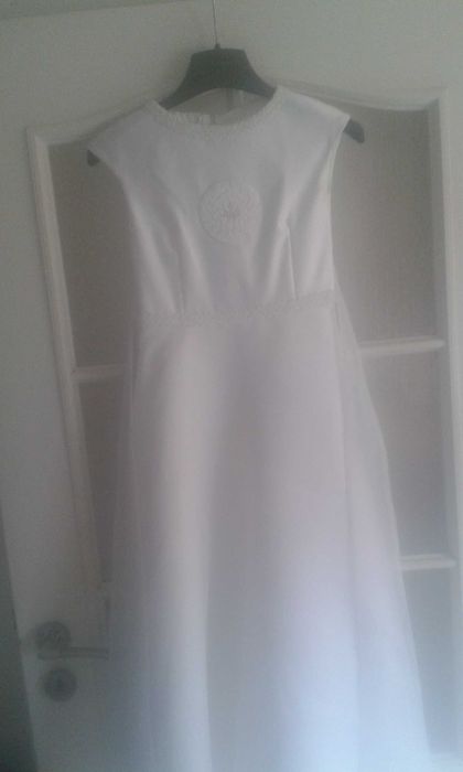 sukienka komunijna i bolerko